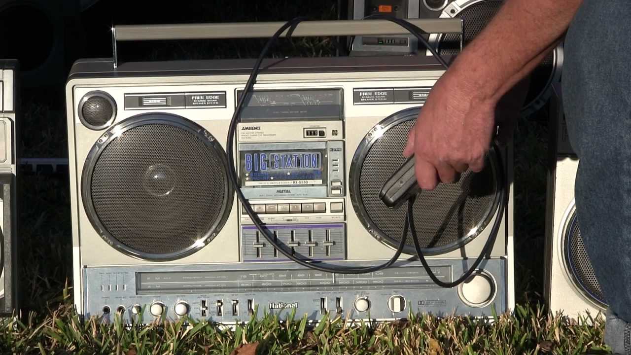 Ultimate Boombox Showdown Review Conion Fisher JVC Panasonic Train