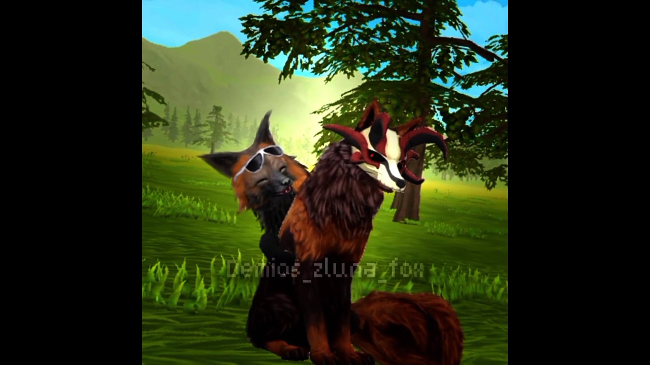 Пов: Луни впервые выиграл спор против Макса #анимация #wildcraft #animation #fox