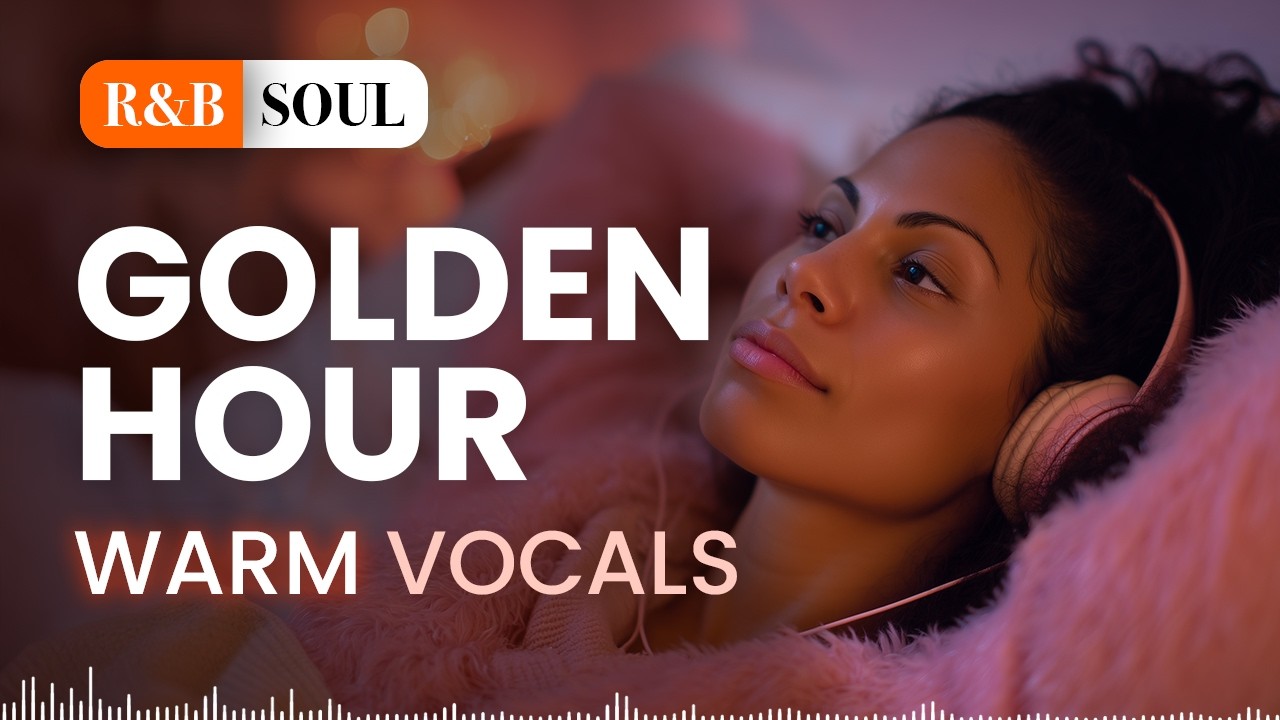 【R&B Soul】Soft Lamp Golden Hour – Warm Vocals | Relax • Unwind • Sleep #08