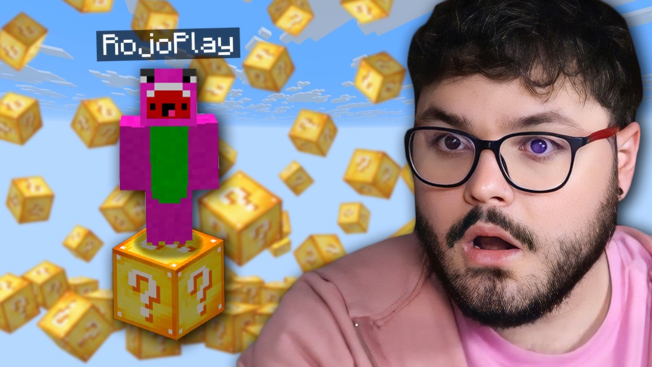 Me paso el Minecraft Solo con Lucky Blocks