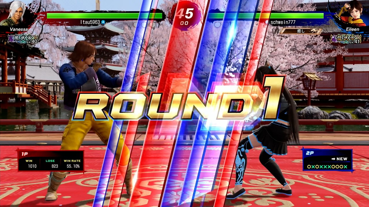 【VF5 R.E.V.O. 高段位戦】 鬼武帝 ベネッサ VS 龍武帝 アイリーン