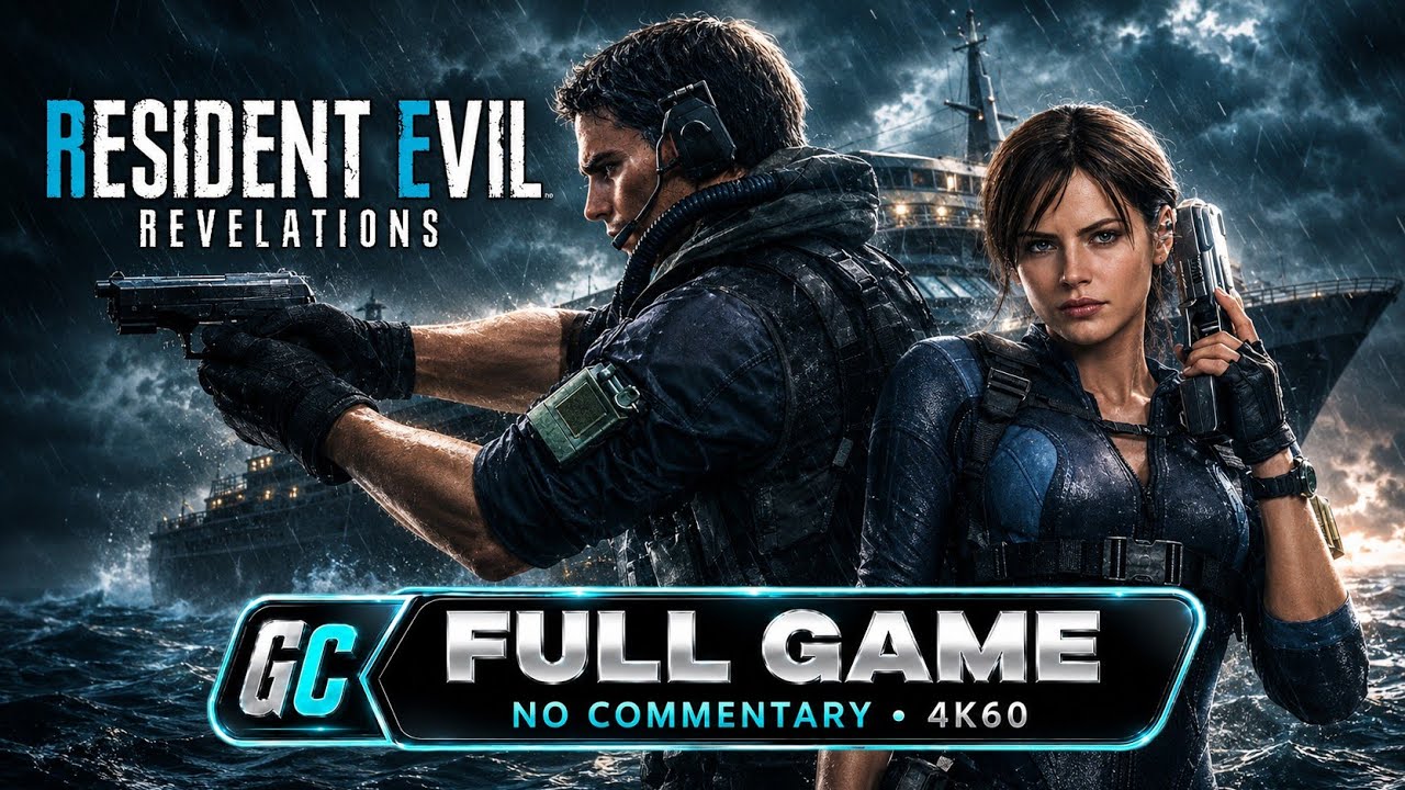 Resident Evil Revelations Full Campaign (PC) – 4K 60FPS Ultra Settings | No Commentary