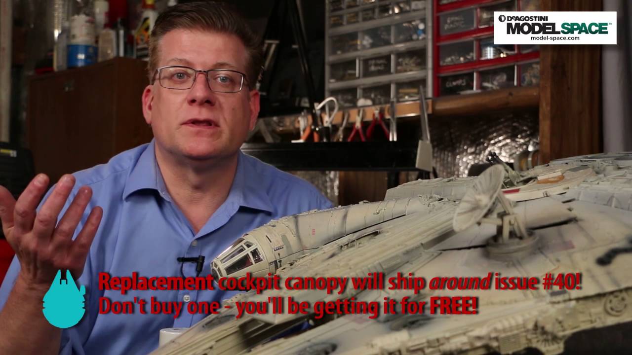 Painting the De Agostini Millennium Falcon Scale Model with Steve Dymszo - Part 1