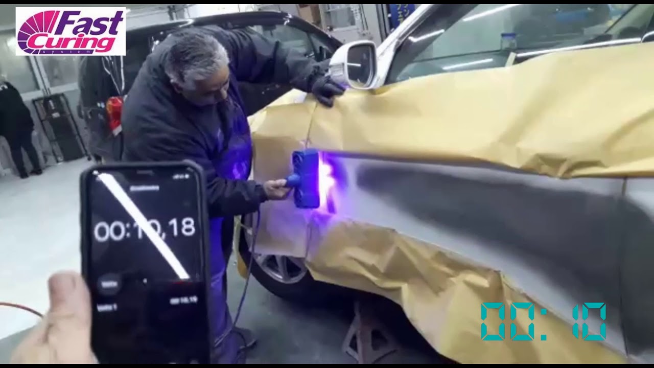 1019 Fast Curing - Secagem Ultra Rápido do Autosurfacer UV da Sikkens