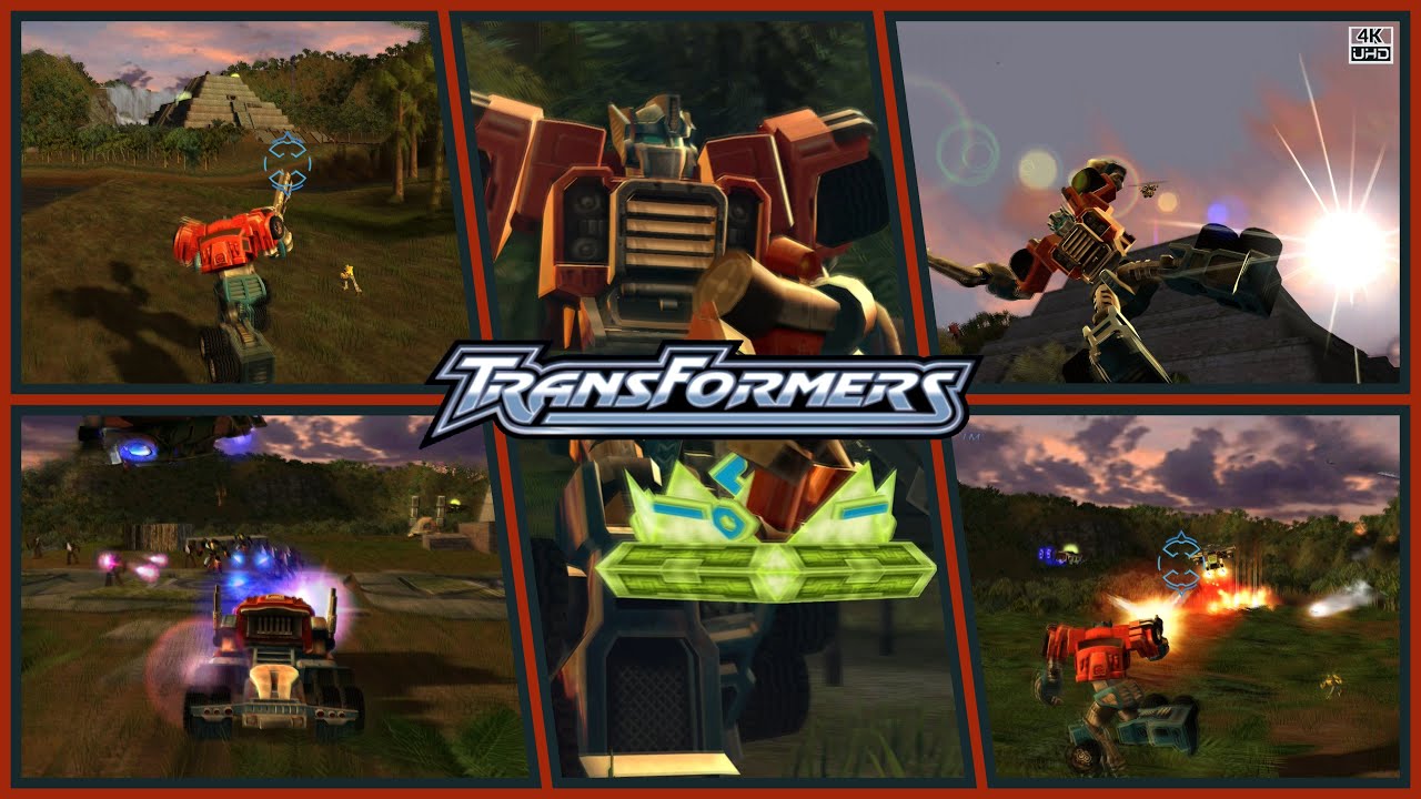Transformers [PS2] UHD 4K60ᶠᵖˢ (Deep Amazon) NO Commentary Gameplay Part 3