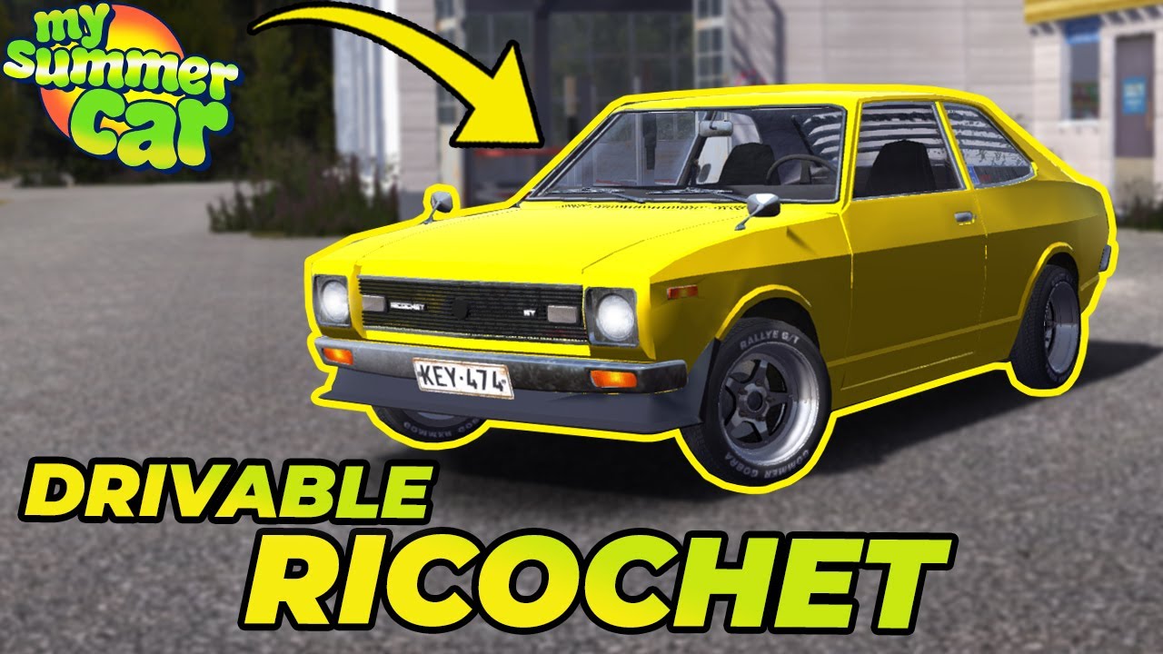 $20,000 DRIVABLE RICOCHET from BACKYARD! | My Summer Car #175