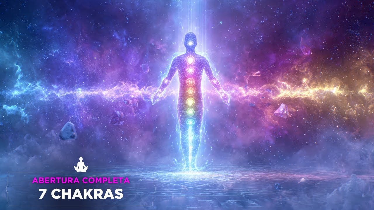 Abertura COMPLETA dos 7 Chakras | Alinhamento Total, Cura Profunda e Despertar Espiritual