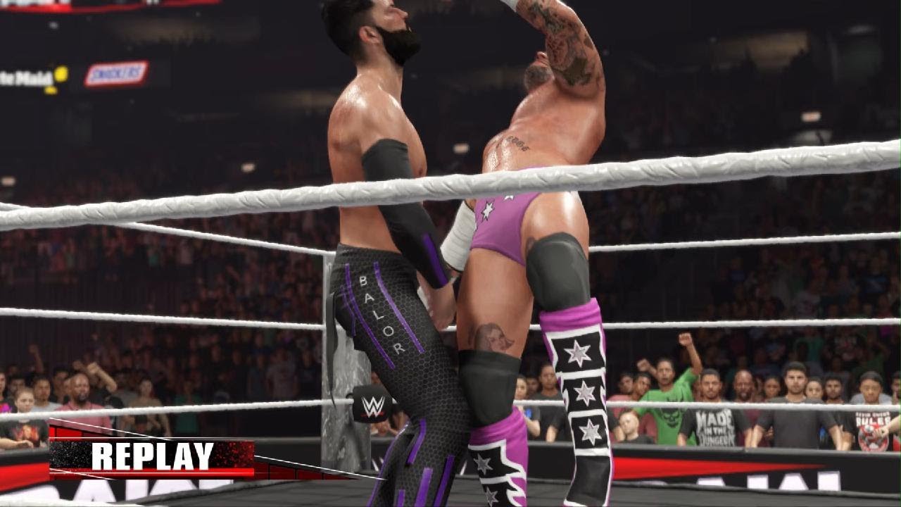 WWE 2K25 CM Punk vs. Finn Balor World Heavyweight Championship