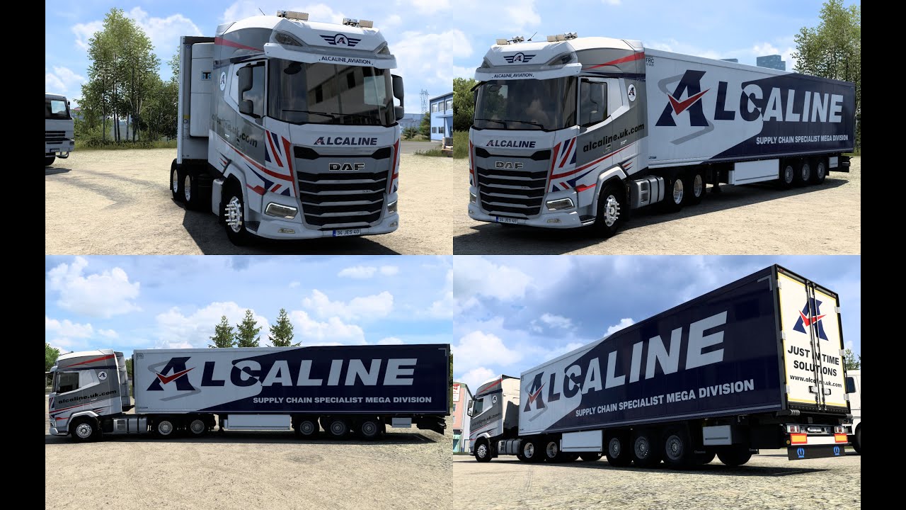 RODONITCHO MODS ETS2 1.46.2.13S 093/12/0968/2022 SKIN PACK ALCALINE HAULAGE 1.46