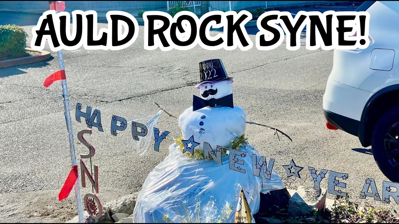 Auld Rock Syne - Happy New Year Antelope 2022!