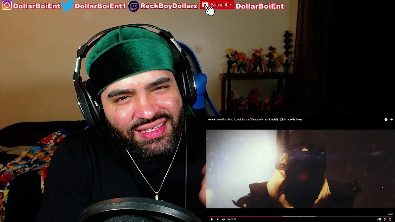 wewantwraiths - Mad About Bars w/ Kenny Allstar (Special) American Reaction [DollarBoiEnt]