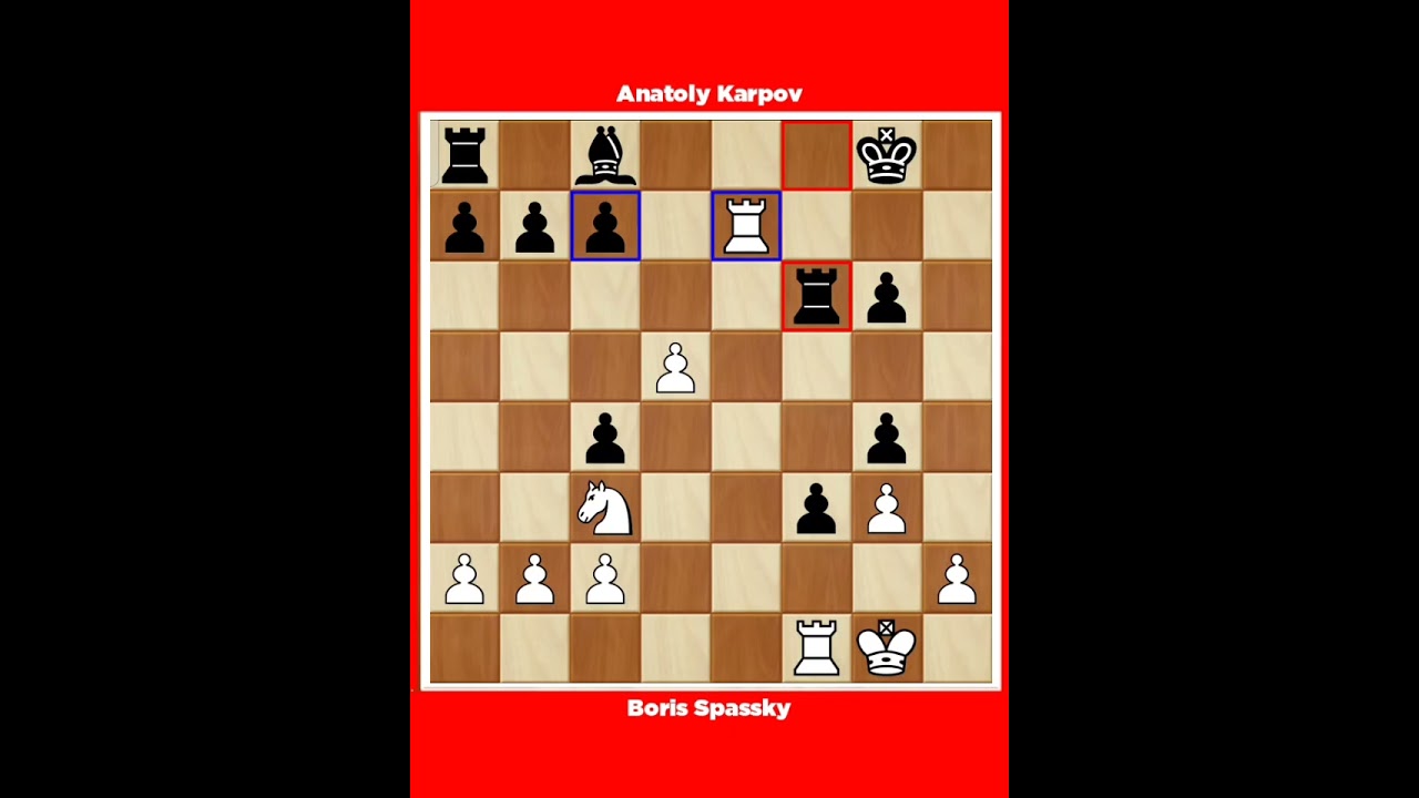 Boris Spassky vs Anatoly Karpov √ Bundesliga Hamburg Germany, 1982/83.