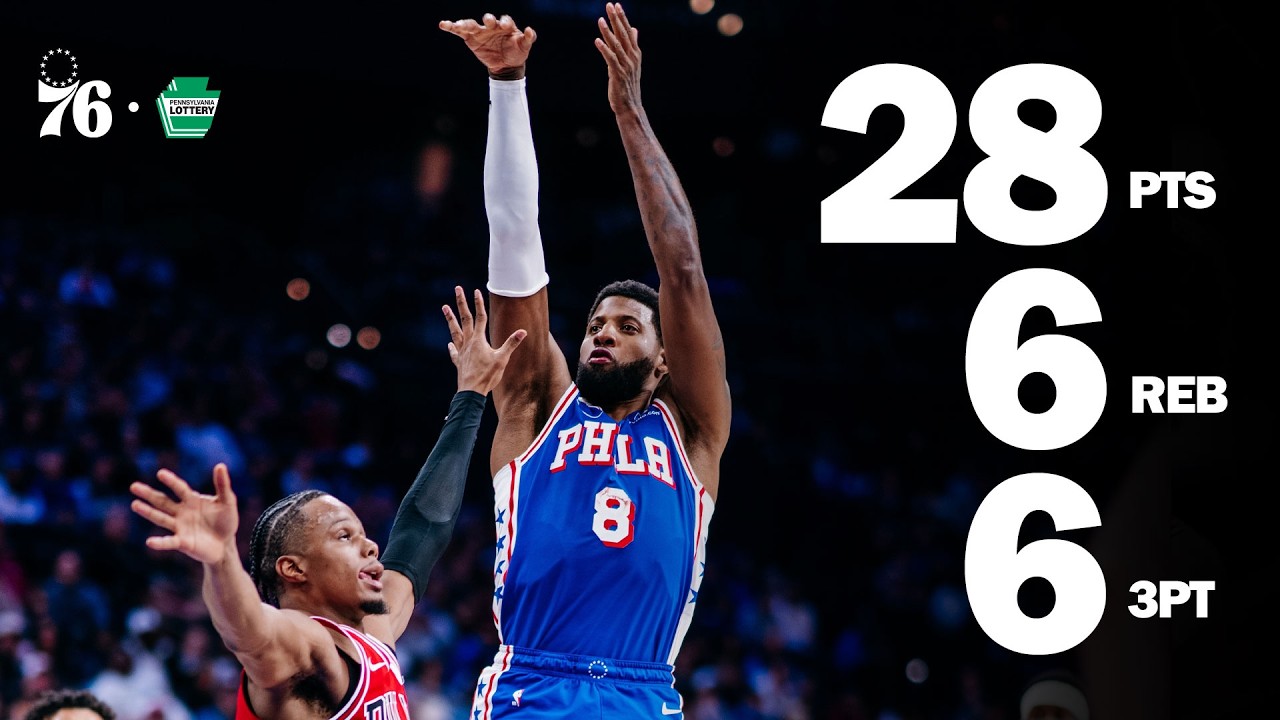 Paul George Scores 20+ in Second Half in Return