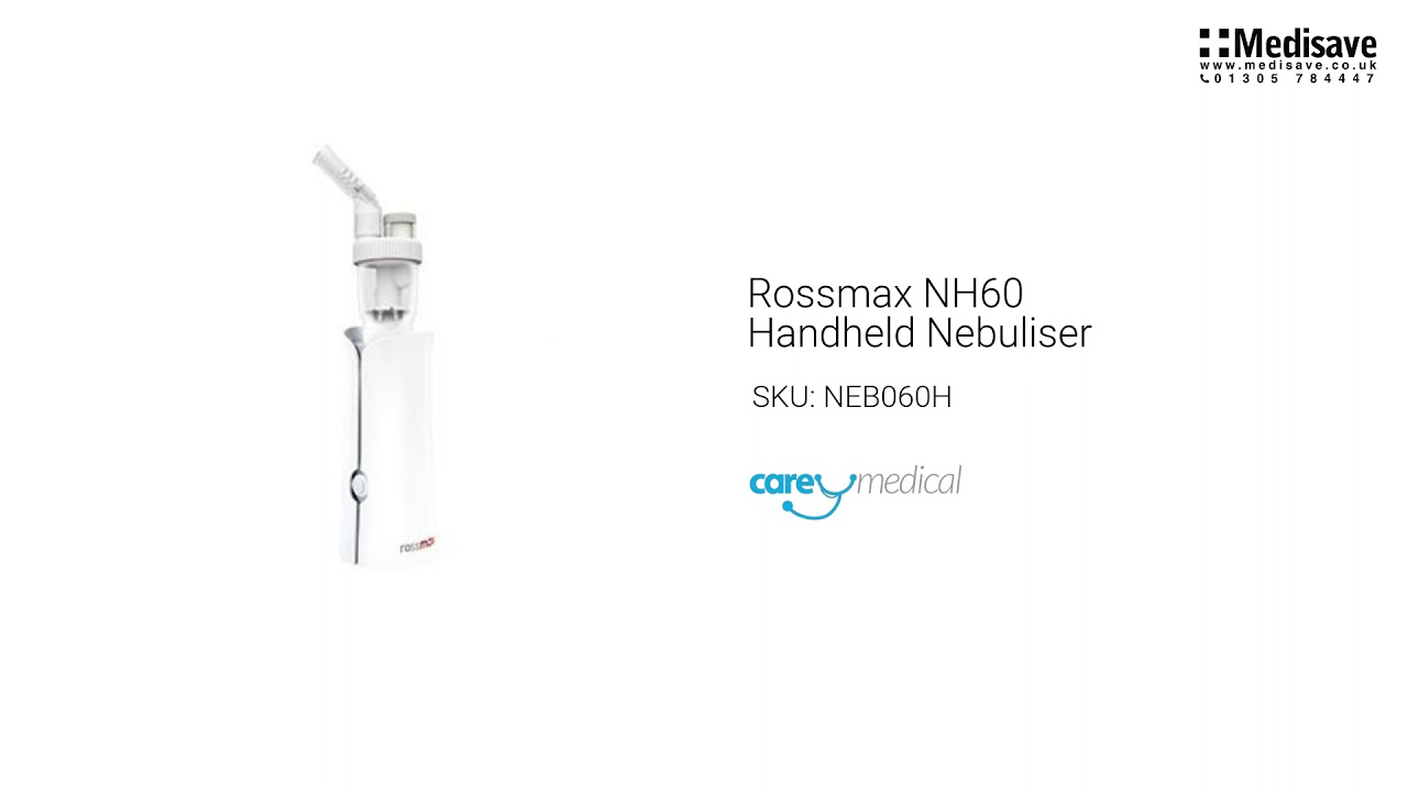 Rossmax NH60 Handheld Nebuliser NEB060H