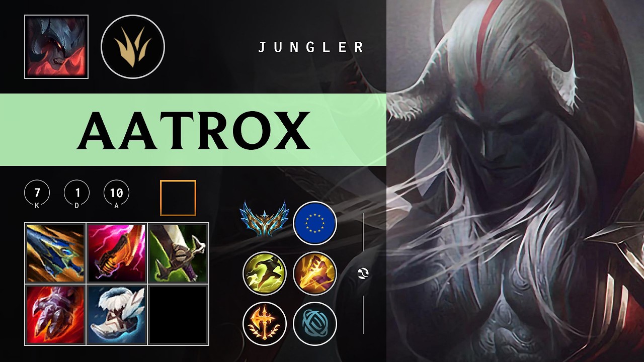 Aatrox Jungle vs Dr. Mundo - EUW Challenger Patch 26.02