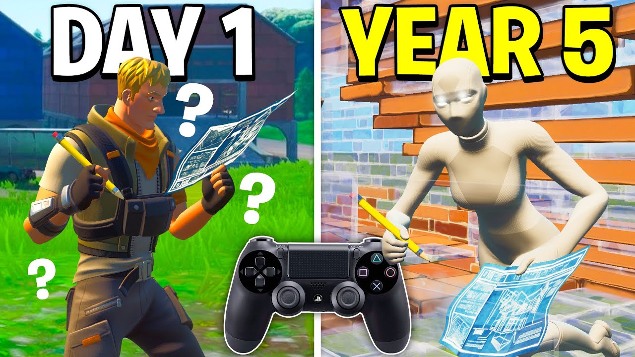 5 лет развития контроллера Fortnite…