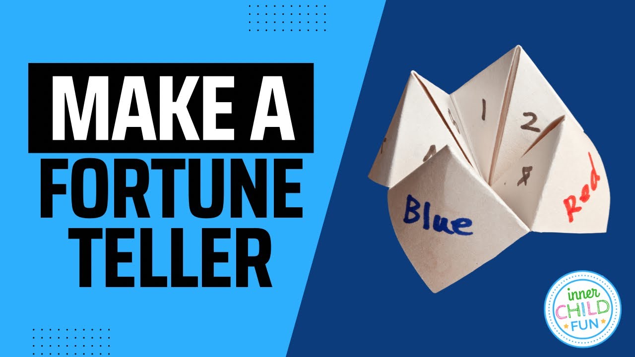 How to Make a Paper Fortune Teller