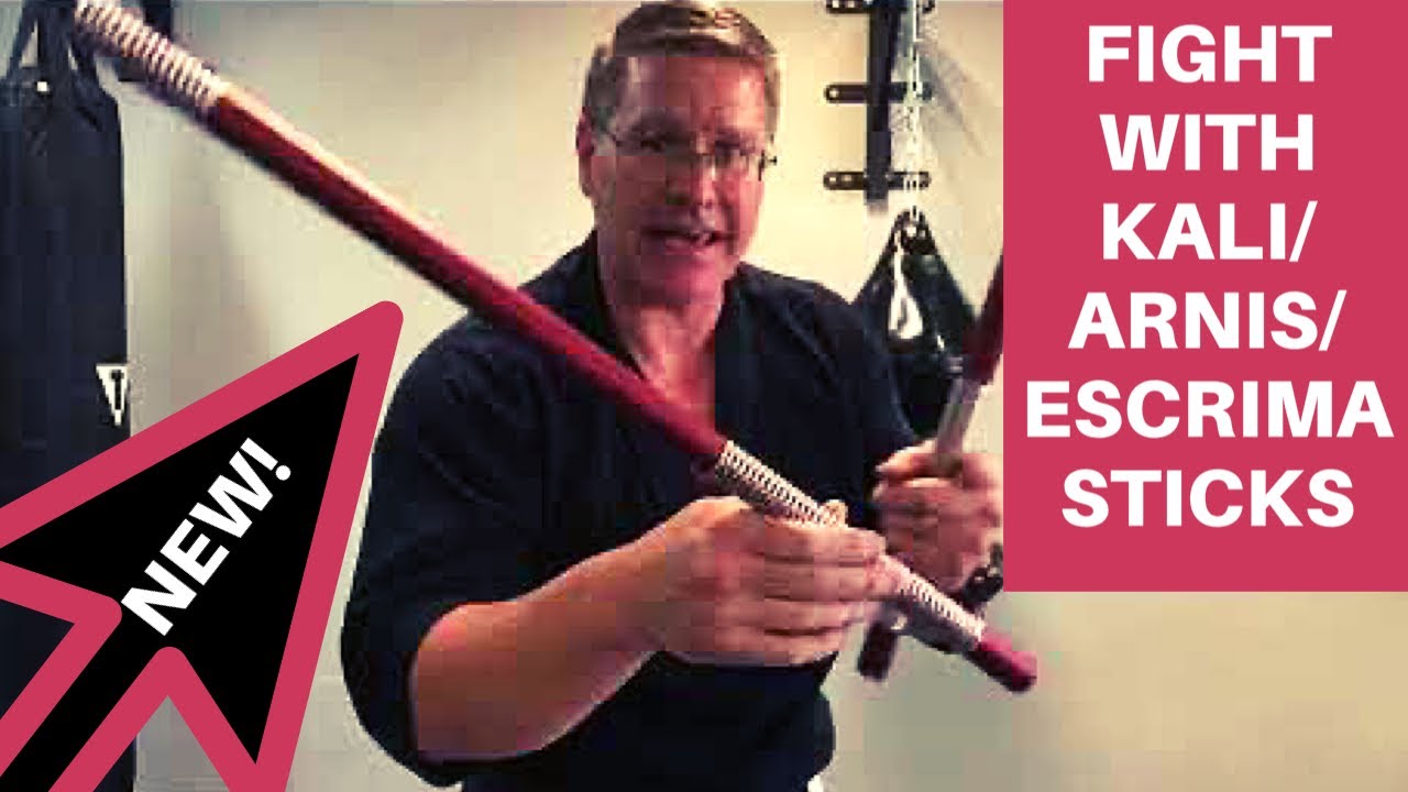Martial Arts Class - Fight with Kali sticks for beginners