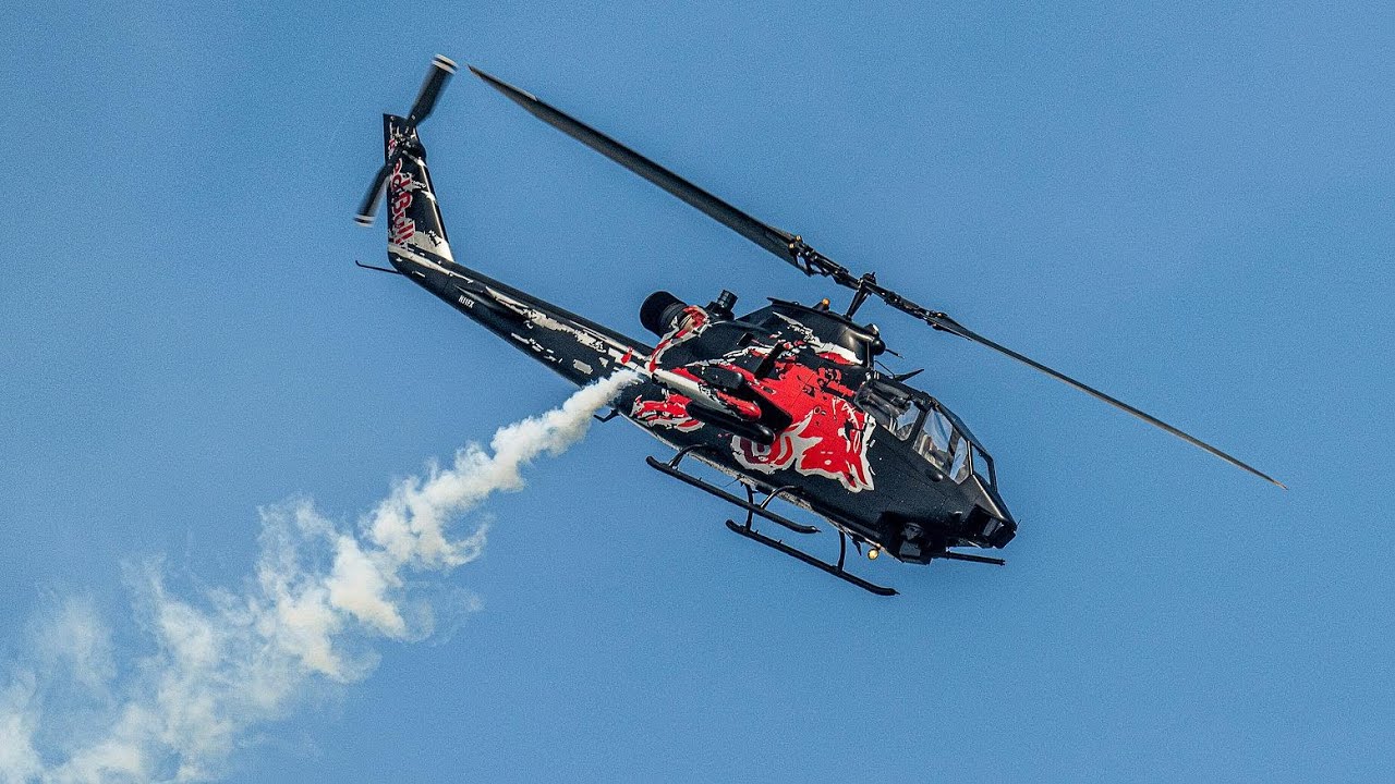 Bell 209/AH-1F Cobra - The Flying Bulls helicopter, Siegfried "Blacky" Schwarz