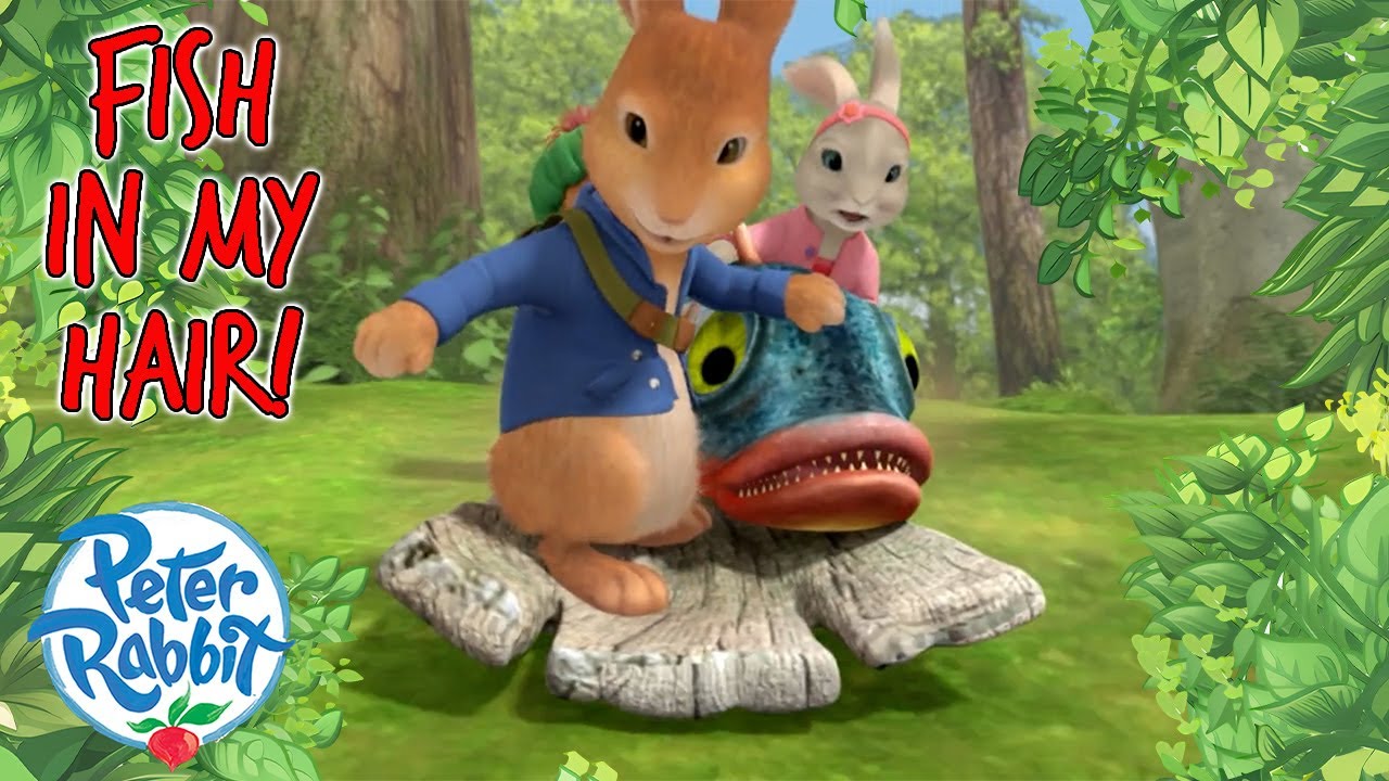 @OfficialPeterRabbit - Fish in My Hair! | Full Episode | Cartoons for Kids