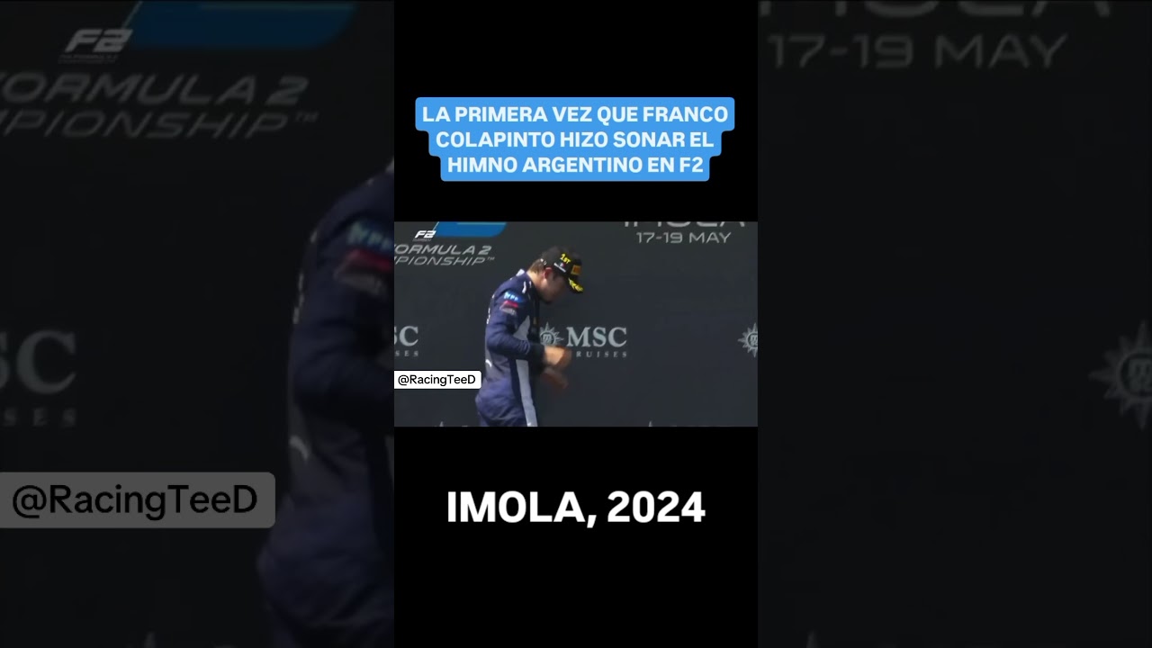 Imola 2024 #franco #colapinto #podio #podiun #francocolapinto #f1 #formula2 #f2 #williamsracing #43