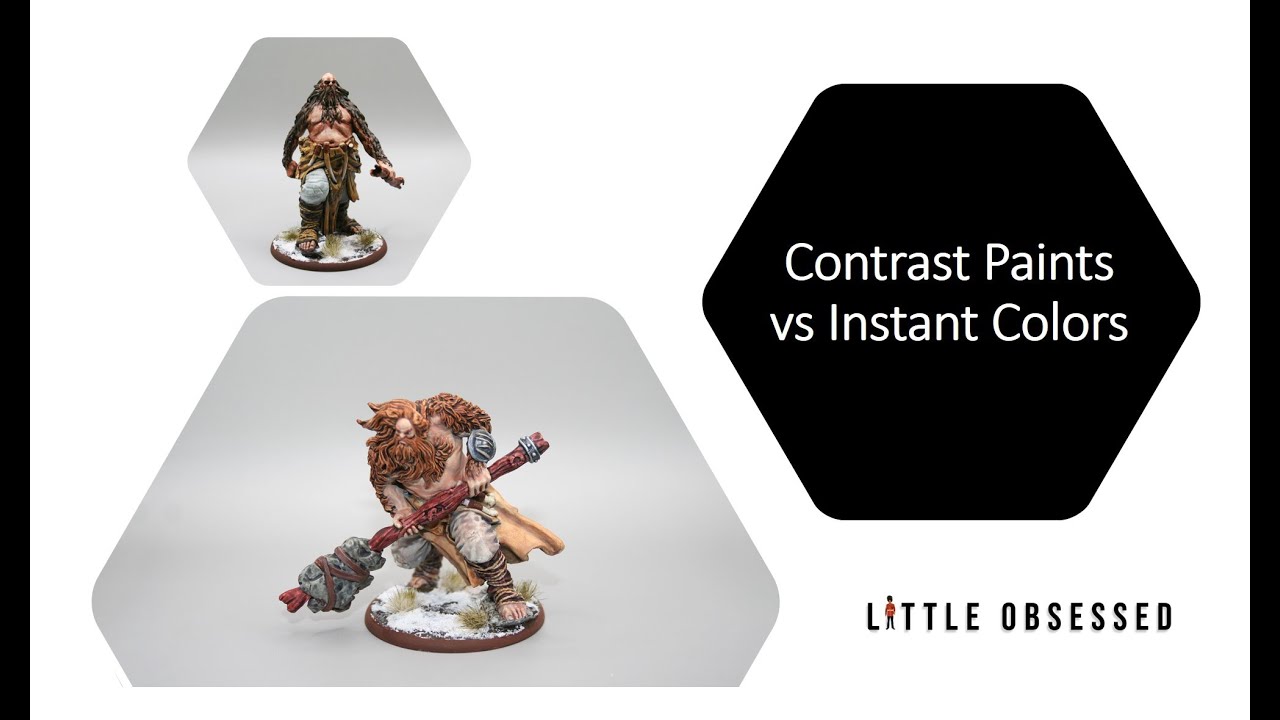 Contrast Paints vs Instant Colors