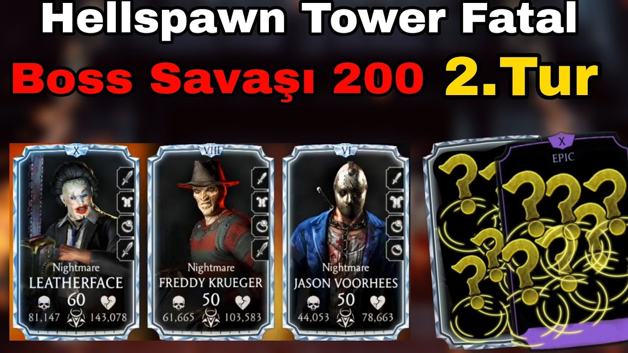 DELİLERİN TAKIMIYLA FATAL TOWER 200 | Hellspawn Tower | Mk Mobile