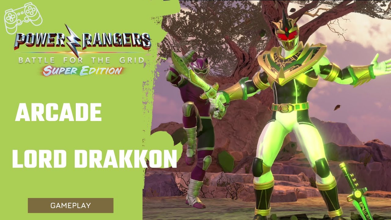 Power Rangers Battle of the Grid Super Edition [Ps4]: Arcade Lord Drakkon