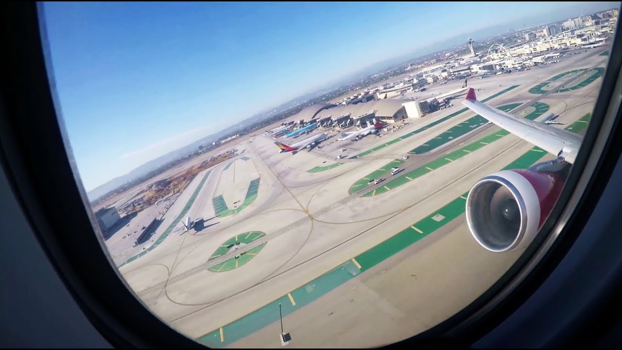 MASSIVE ENGINE ROAR airberlin Airbus A330-200 Sunny Takeoff From Los Angeles Airport (LAX) ✈