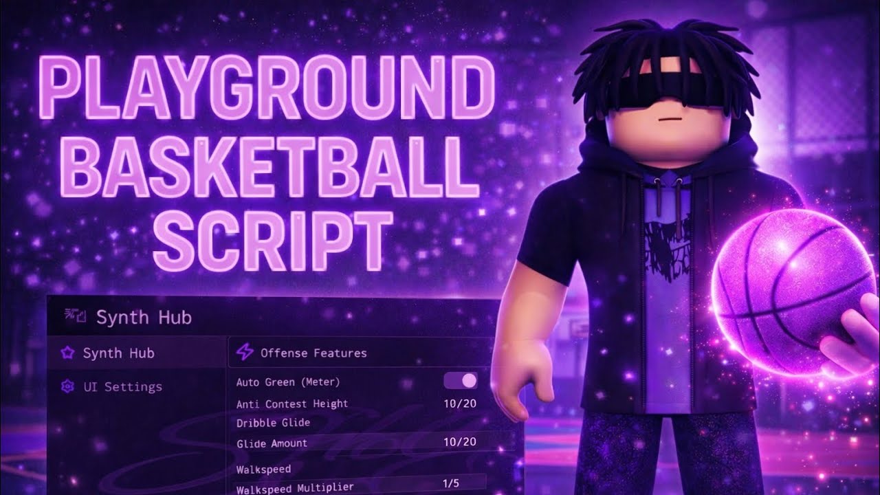 PLAYGROUND BASKETBALL SCRIPT | PASTEBIN | OP |  Auto Score, Outfit Changer, Auto Green | Mobile & PC