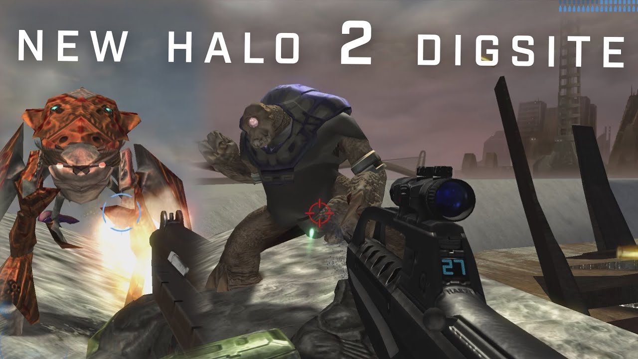 Halo 2 Digsite - Дрон-танк, Дринол, Земляной ковчег - Геймплей!