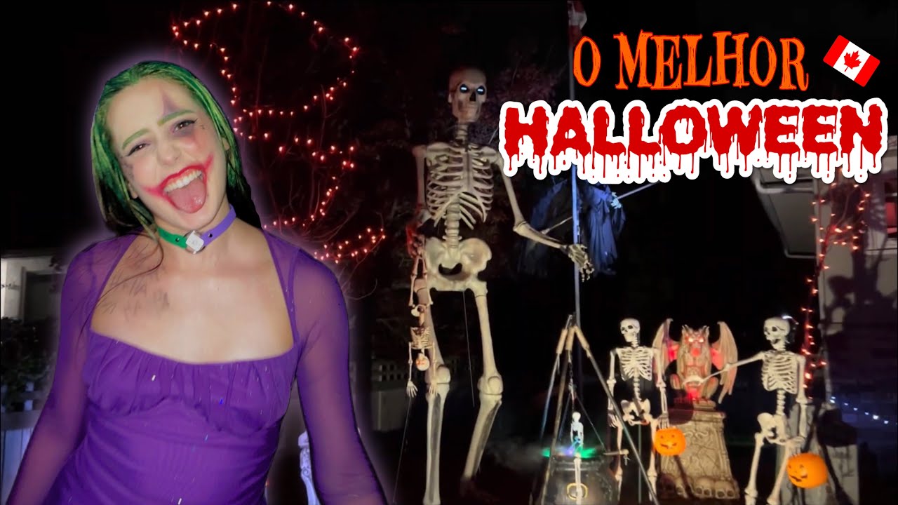 MEU PRIMEIRO HALLOWEEN NO CANADÁ!! Diário de Intercâmbio 🇨🇦
