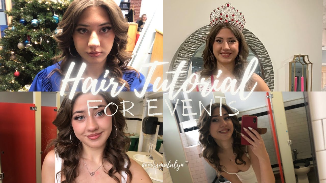 10 minute pageant hair tutorial!
