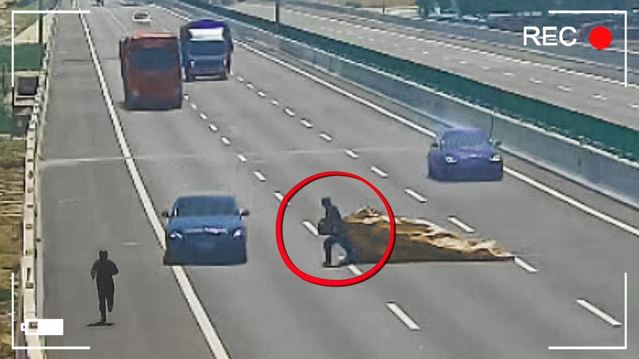40 Moments The Luckiest People Escaped Death Caught On Camera