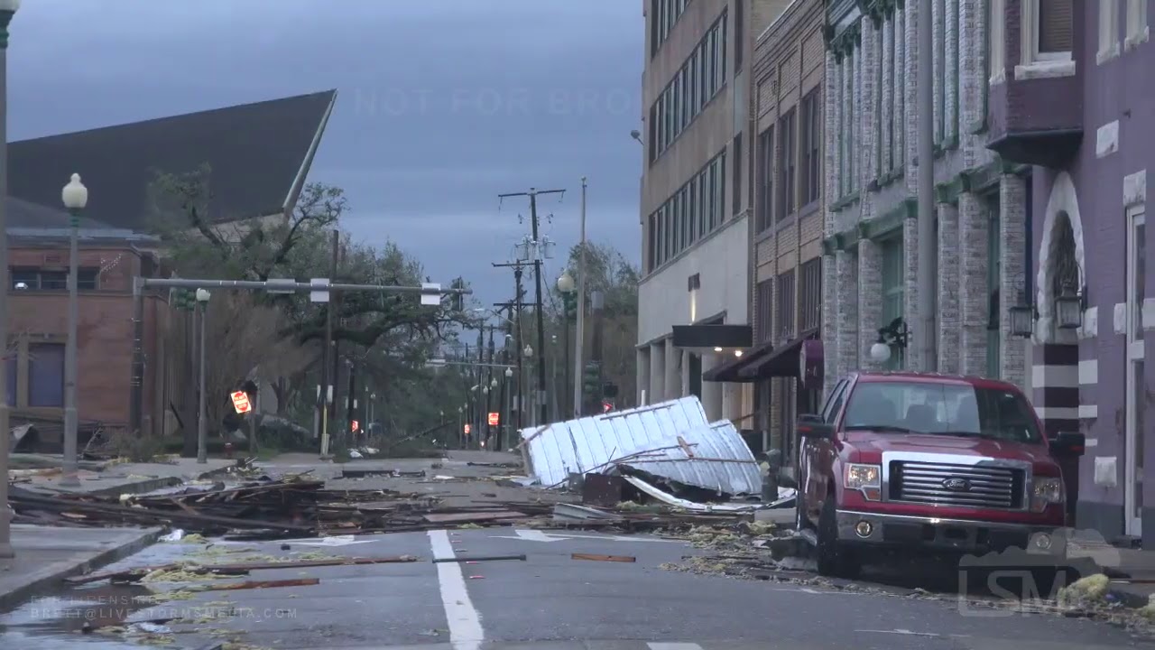 08-27-2020  Lake Charles, LA - Hurricane Laura Extreme Damage