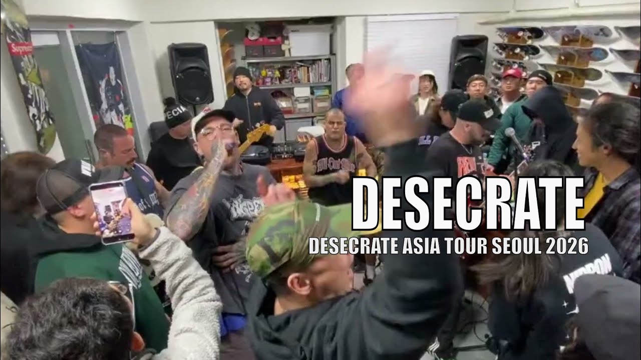 Desecrate Headline Spin and Grind &ndash; Montreal Hardcore Live in Seoul