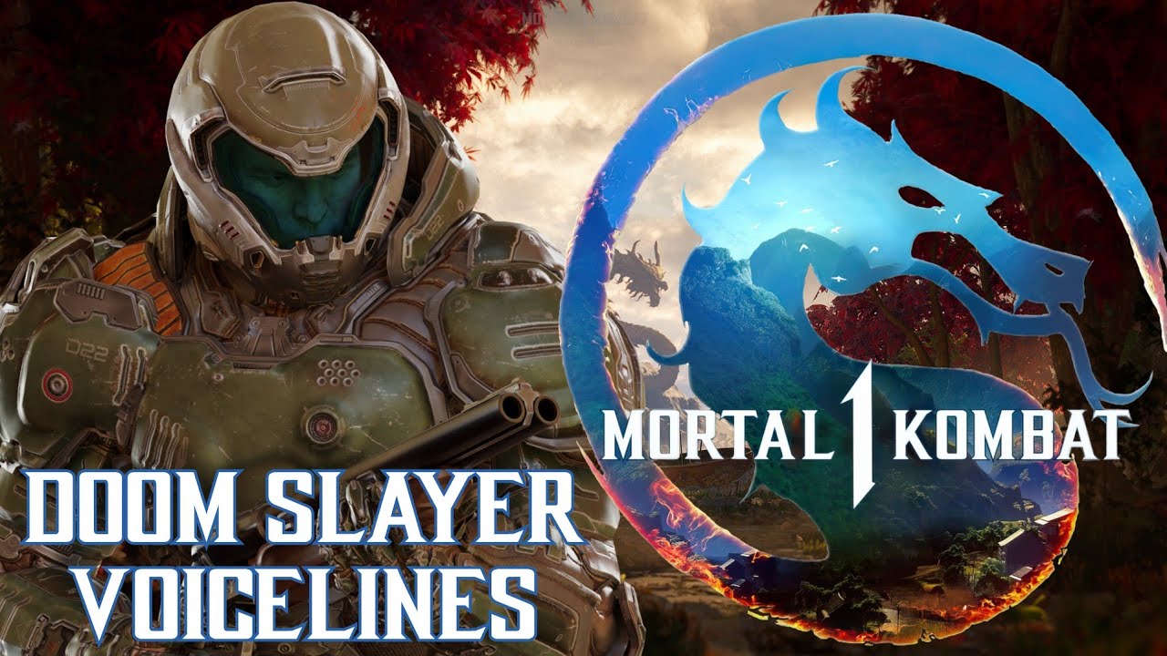Doom Slayer In Mortal Kombat 1 - All Intros (AI)