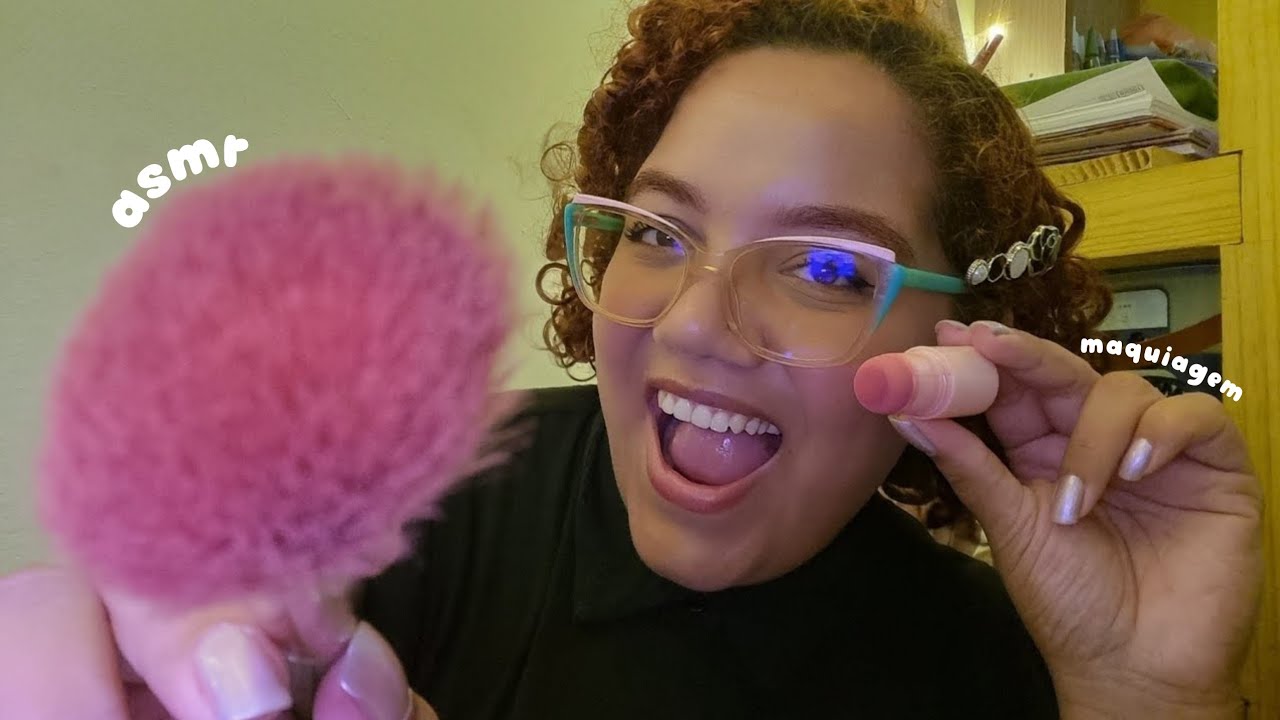 ASMR MAQUIANDO VOCÊ mas com VOZ SUAVE 💕✨