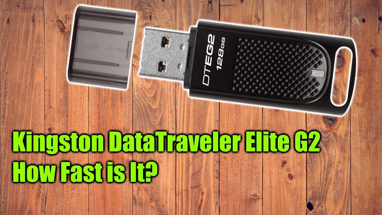 How Fast is the Kingston DataTraveler Elite G2 - Data Transfer Speed Tests