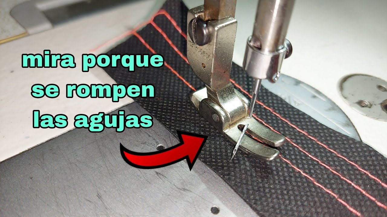 por esta raz&oacute;n tu maquina de coser rompe las agujas (ajuste del exc&eacute;ntrico).