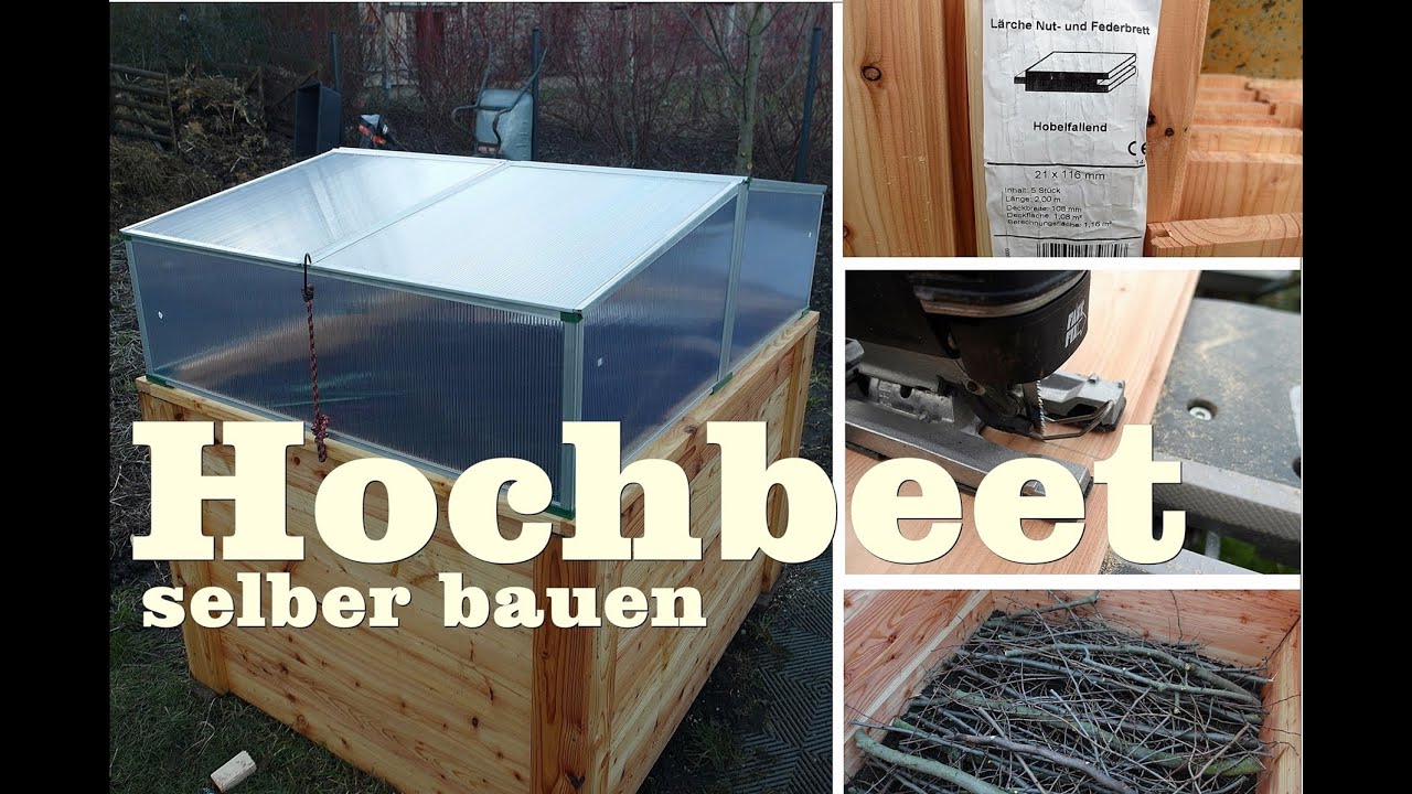 Hochbeet mit Fr&uuml;hbeetaufsatz selber bauen Gartentipp September 09 04