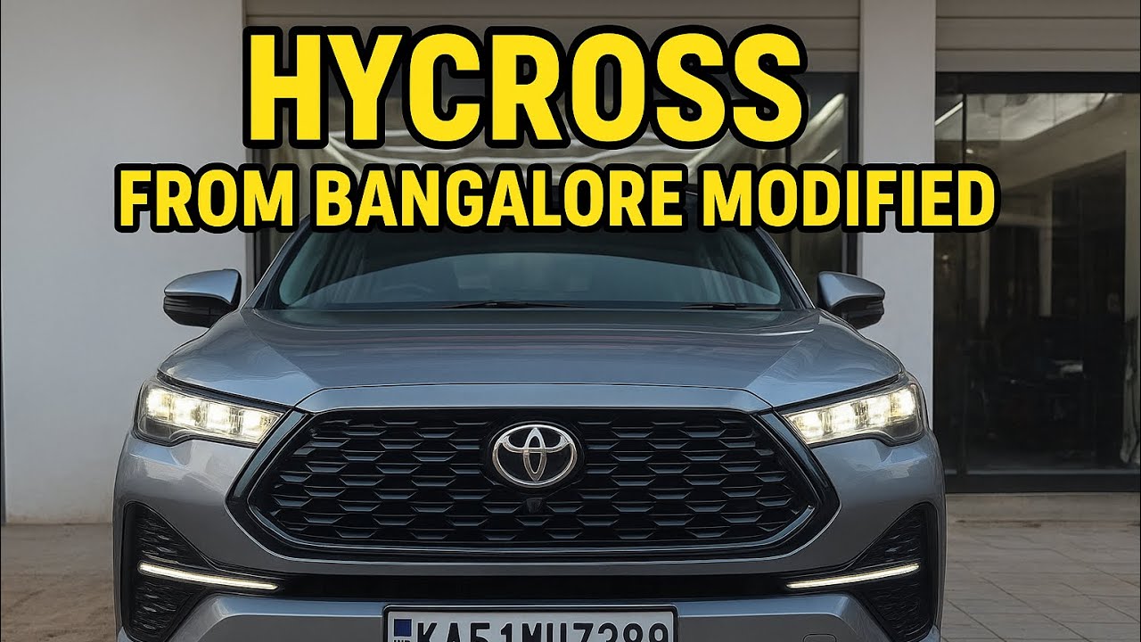 Toyota innova hycross alphard hedalamp upgrade | hycross modifications | hycross vx 2025 | gr grill