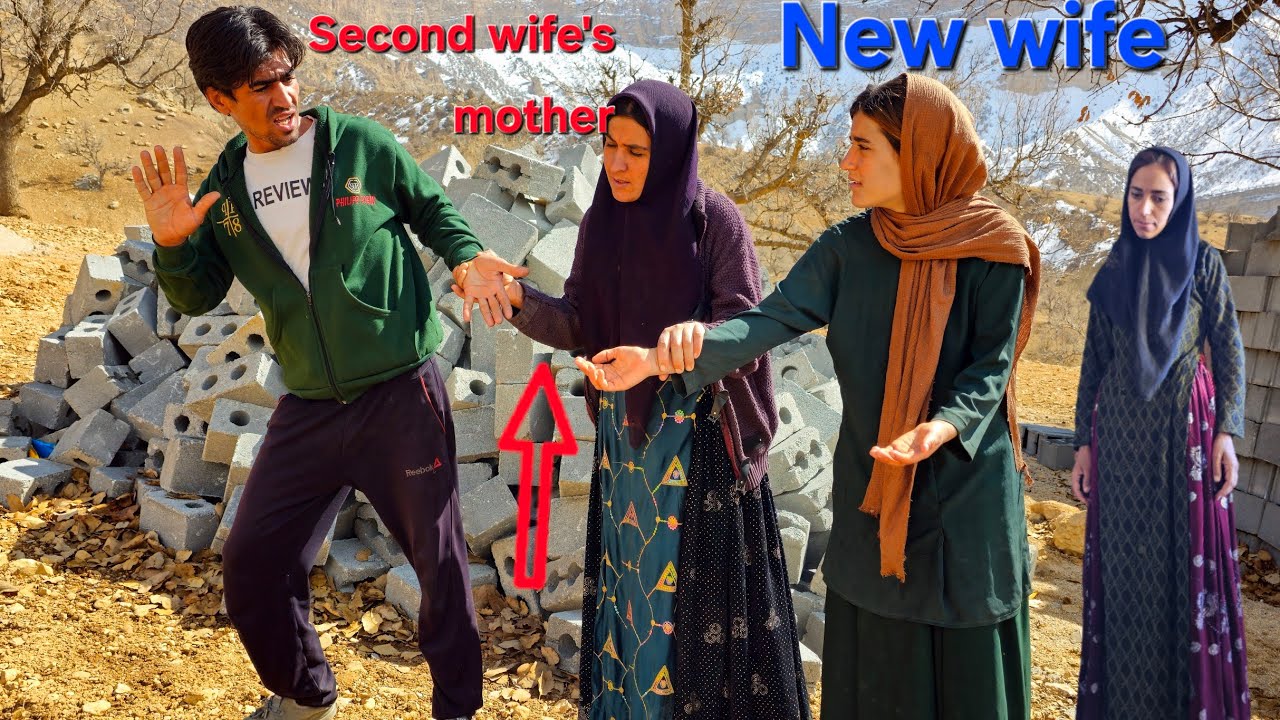 The second wife's mother goes to her daughter's husband to ask him to forgive her daughter.
