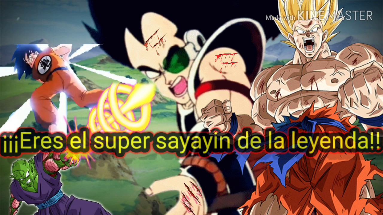 &iquest;qhps si goku se transformaba en ssj 1 contra raditz? (parte 1)/saludos al final/