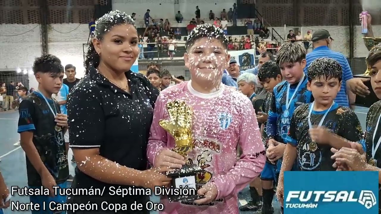 FUTSALA TUCUMAN: Norte I Campeón Copa de Oro en Séptima División 