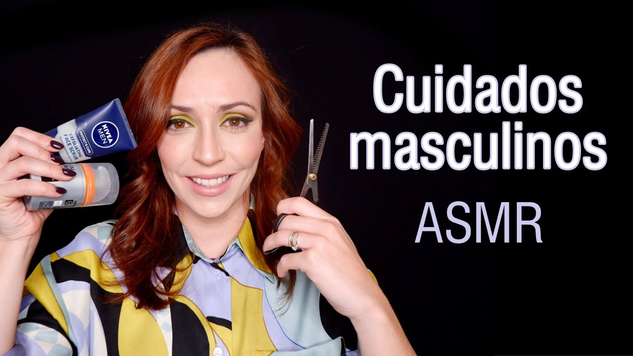 ASMR Portugal: Cuidados masculinos: pele, barba e cabelo