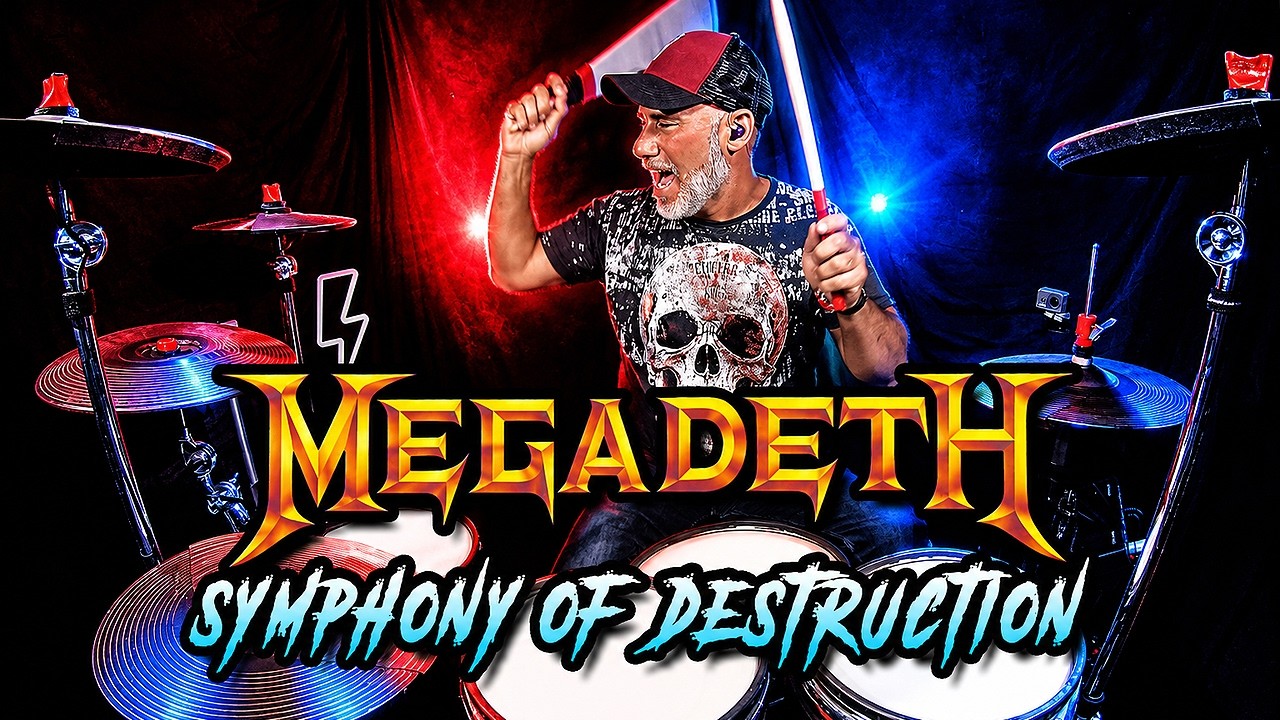 Megadeth - Symphony of Destruction - Drum Cover (Millenium MPS-850)