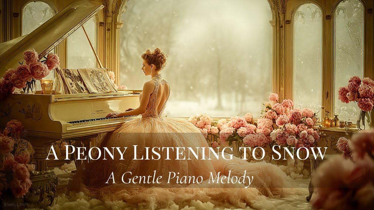 𝐩𝐥𝐚𝐲𝐥𝐢𝐬𝐭 When Flowers Listen to Falling Snow | A Gentle Piano Melody