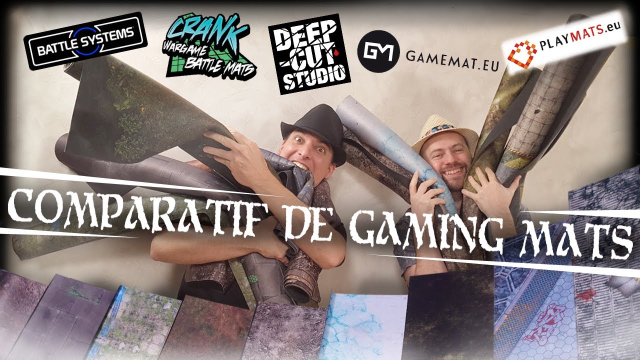 Gaming Mats : La grosse review des fabricants de tapis néoprène (feat HiigyTV) - Test Matériel #40