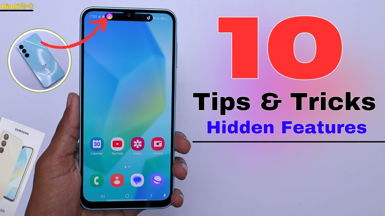 Samsung Galaxy A16 Tips And Tricks | Top 10 | Samsung A16 Hidden Features